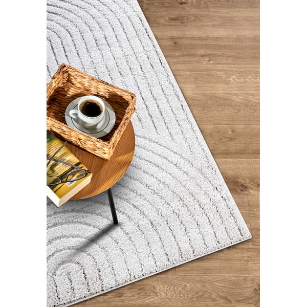 Covor alb 80x120 cm Panglao New York White – Elle Decoration-image-2