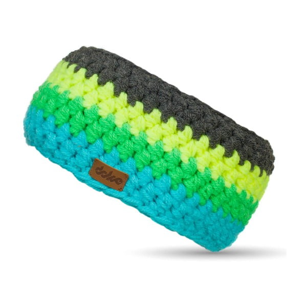 Bentiță lucrată manual DOKE Stripes Blue