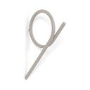 Cârlig taupe de montat pe perete din oțel Tuba M – Spinder Design