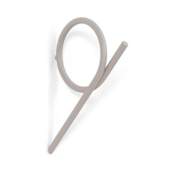 Cârlig taupe de montat pe perete din oțel Tuba M – Spinder Design