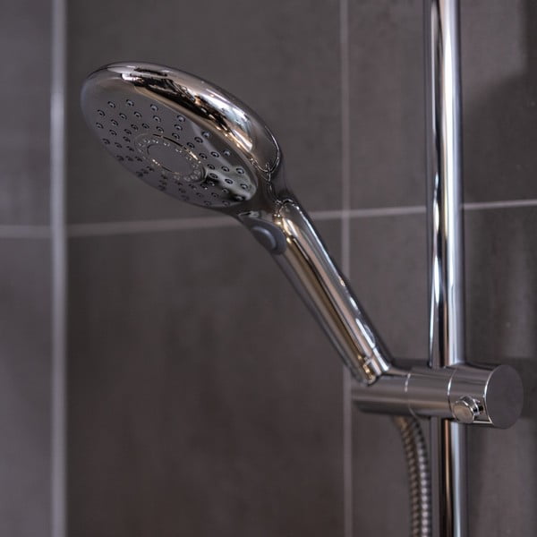 Pară de duș Wenko Basic Chrome, ø 12 cm-image-3