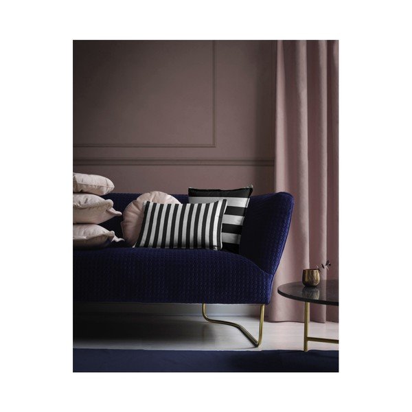 Față de pernă decorativă Velvet Atelier Strippy, 50 x 35 cm-image-1
