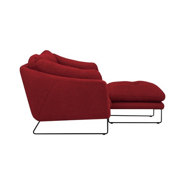 Set canapea cu puf Windsor & Co Sofas Comet, roşu-image-2