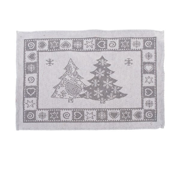 Suport pentru farfurii din material textil 48x33 cm  cu model de Crăciun – Dakls