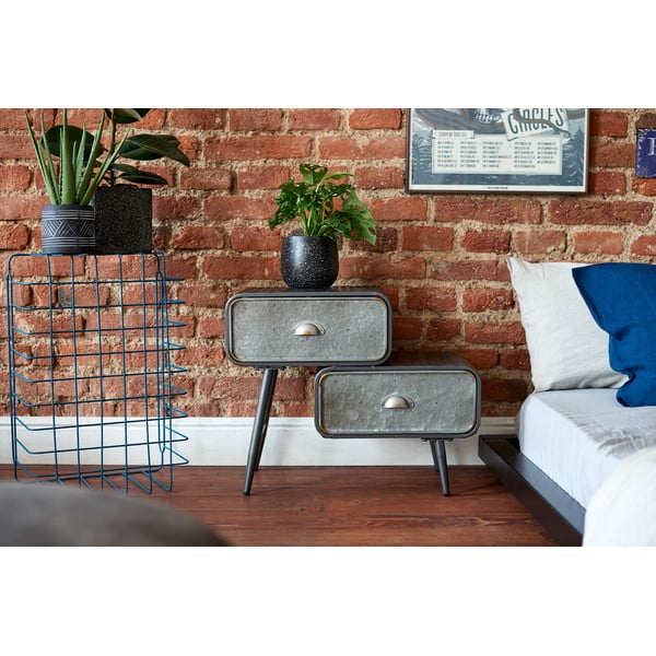 Dulap cu 2 sertare Mauro Ferretti Iron School-image-1