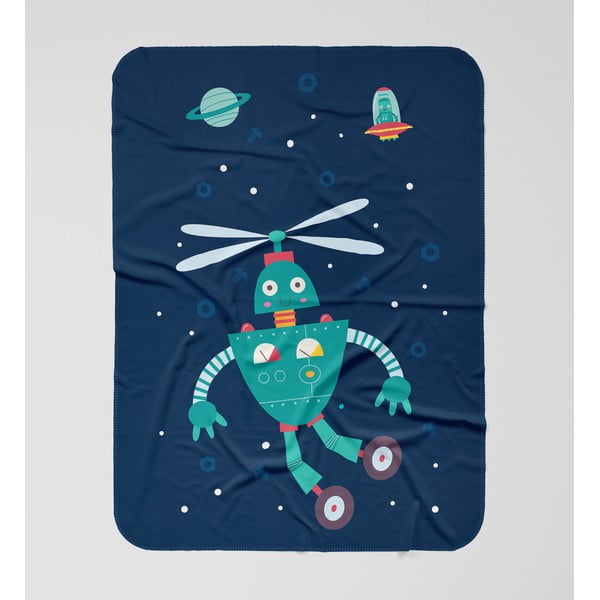 Pătură pentru copii OYO Kids In Space, 120 x 160 cm
