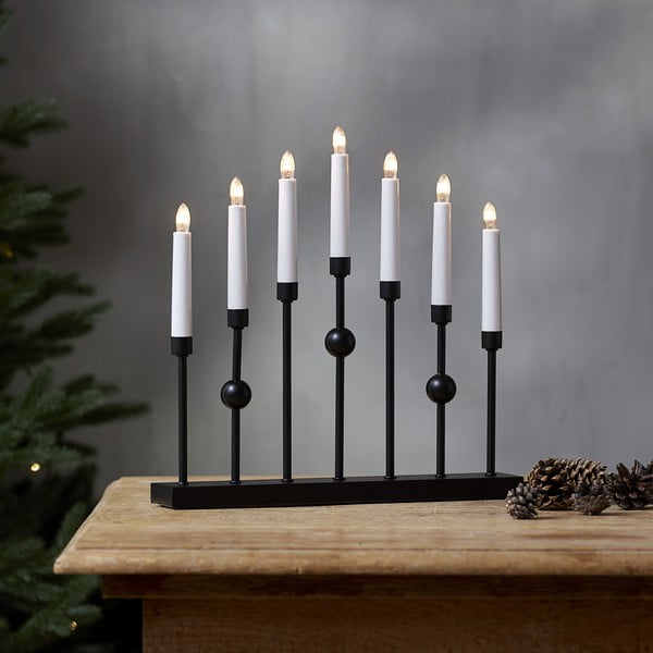 Decorațiune luminoasă neagră Gustavo – Star Trading-image-1