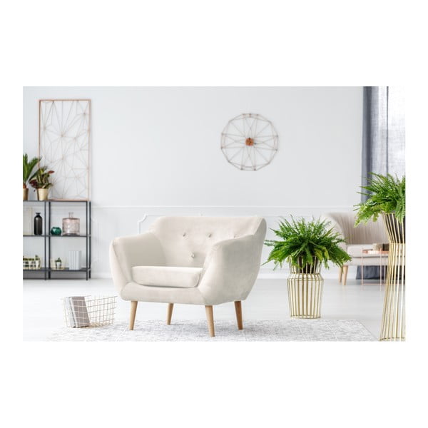 Fotoliu Mazzini Sofas AMELIE, crem-image-3
