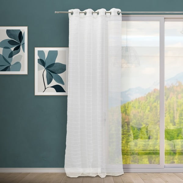 Perdea albă 140x260 cm Path – Casa Selección-image-1
