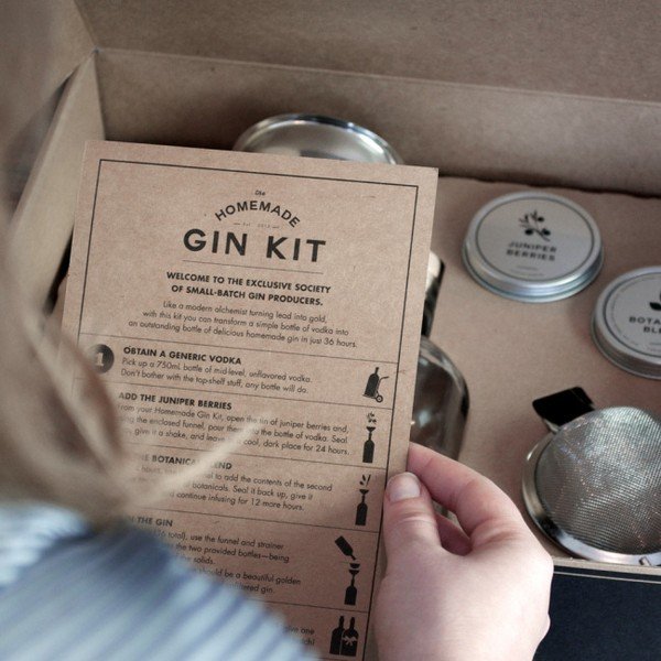 Kit pentru gin Men's Society Home Made Gin-image-1