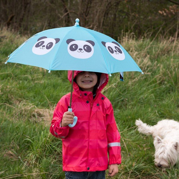 Umbrelă Rex London Miko the Panda, albastru-image-1