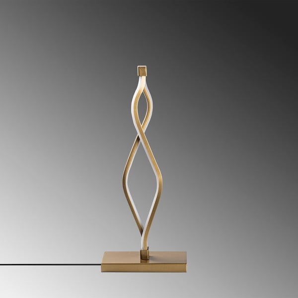 Veioză aurie LED (înălțime 48 cm) Zozo – Opviq lights-image-2