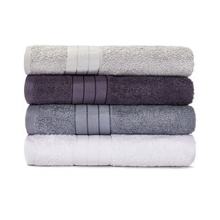 Set 4 prosoape din bumbac Bonami Selection Prato, 50 x 100 cm