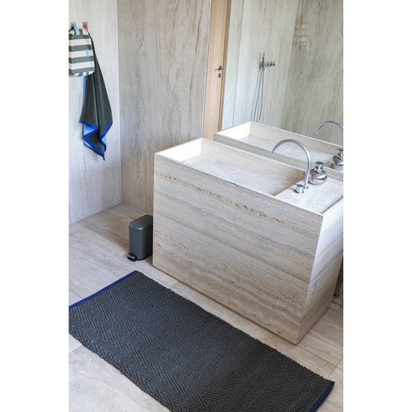 Covor tip traversă verde închis din iută 70x150 cm Notes – Mette Ditmer Denmark-image-1