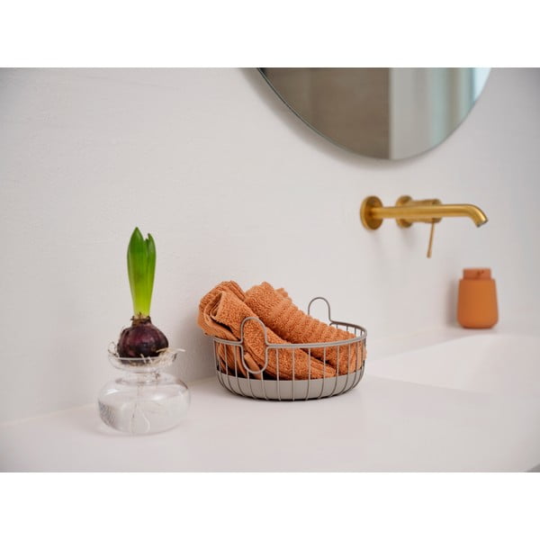 Dozator de săpun lichid portocaliu din gresie ceramică 250 ml Nova One – Zone-image-3