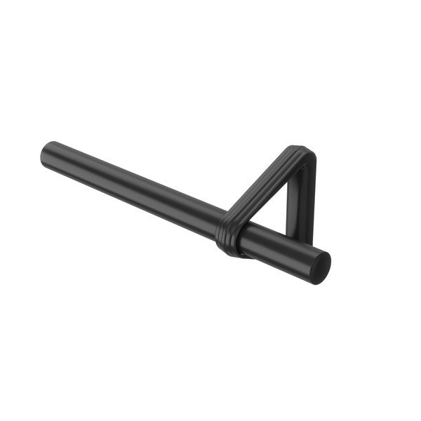 Galerie de perdea negru-mat extensibilă din oțel 107 - 305 cm Trinity – Umbra