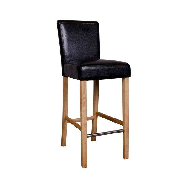 Set 2 scaune de bar House Nordic Boden, negru-image-1