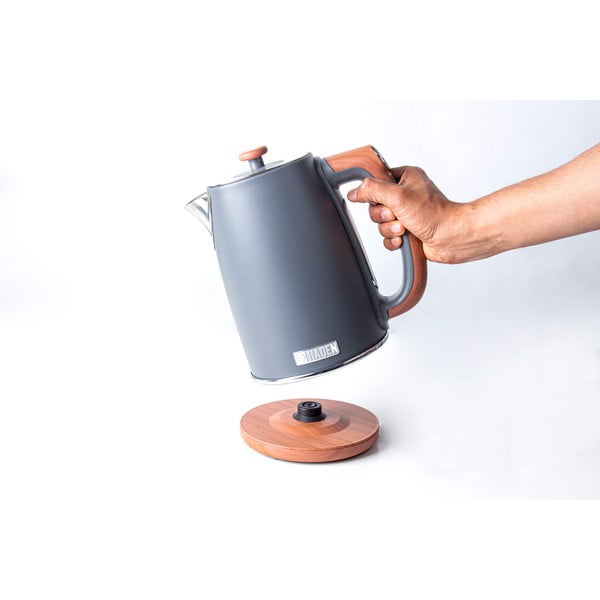 Ceainic electric gri închis 1,7 l Dorchester – Haden-image-4