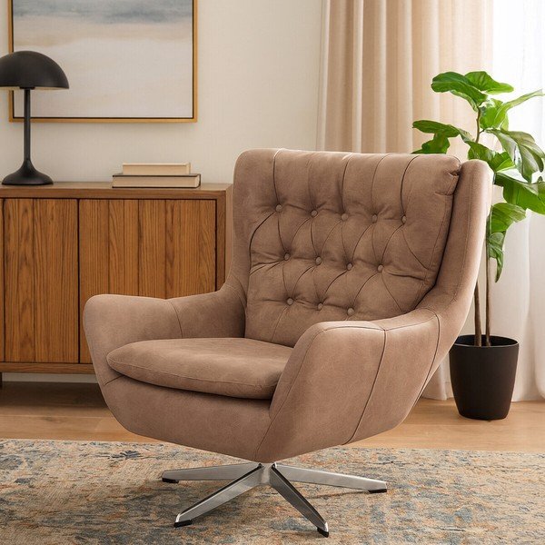 Fotoliu maro Harold – Premier Housewares-image-3
