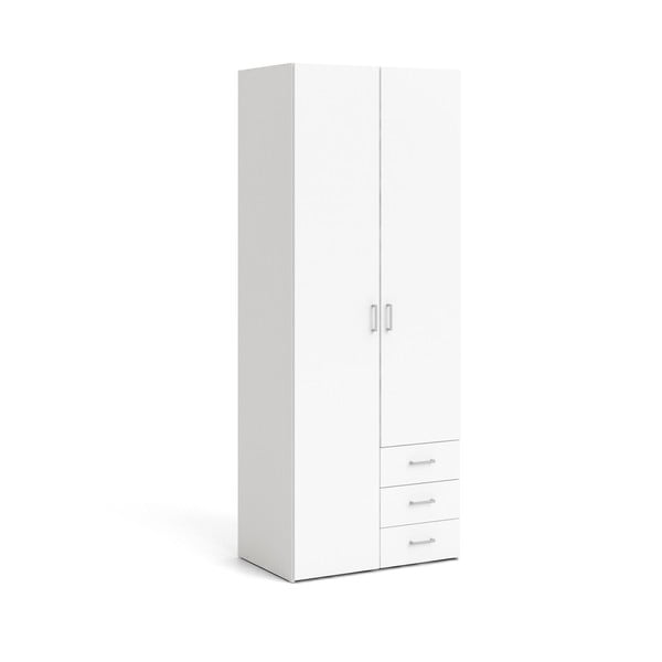 Șifonier alb 78x200 cm Space – Tvilum-image-2