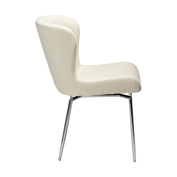 Scaun de dining crem tapițat Glam – DAN-FORM Denmark-image-1