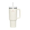 Termos crem cu pai din oțel inoxidabil 1,18 l Quencher H2.0 FlowState Tumbler Cream – Stanley