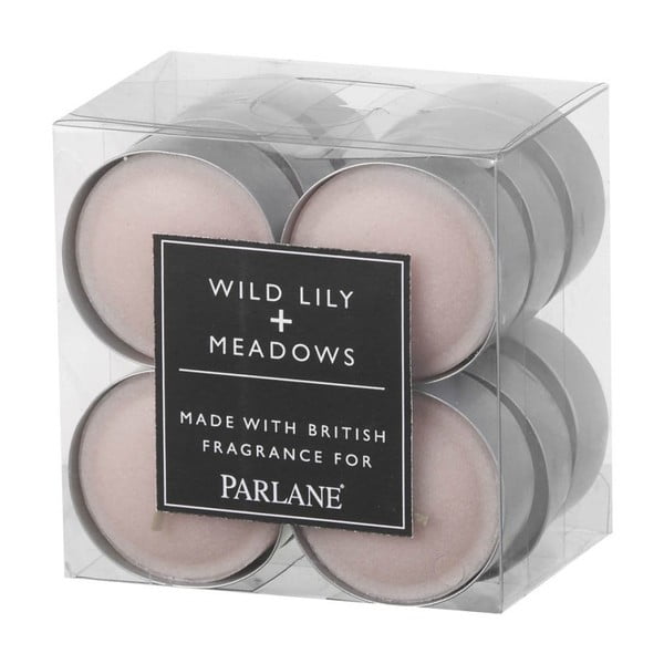 Set 12 lumânări parfumate Parlane Wild Lily & Meadows 