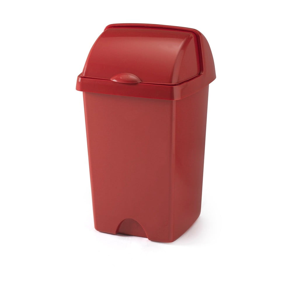 Coș de gunoi Addis Roll Top, 31 x 30 x 52,5 cm, roșu