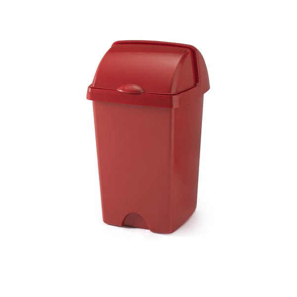 Coș de gunoi Addis Roll Top, 31 x 30 x 52,5 cm, roșu
