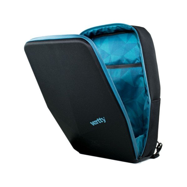 Rucsac Vertty Teal, negru - albastru-image-2