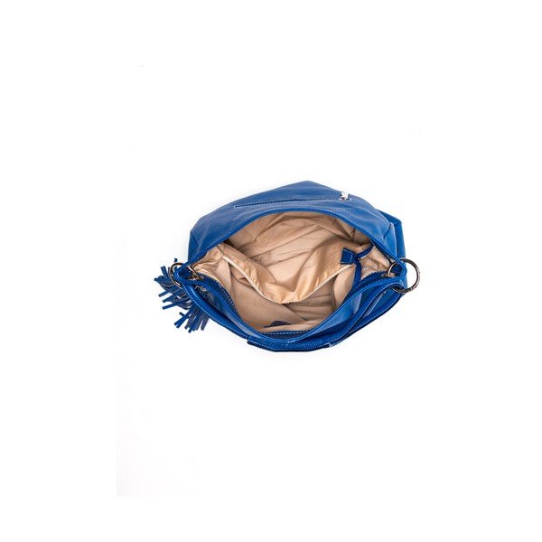 Poșetă din piele Anna Luchini 71 Bluette-image-3