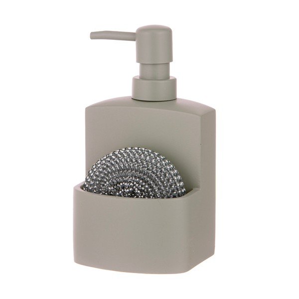 Dozator de săpun lichid gri din polirășină 250 ml Essentials – Ladelle