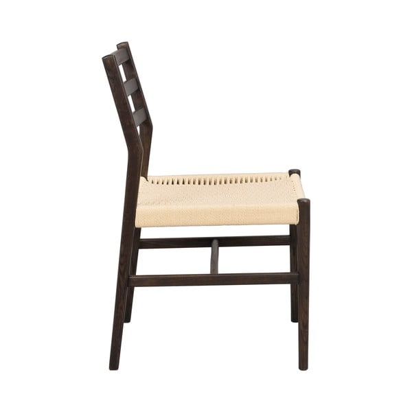 Scaune de dining natural /maro închis 2 buc. Harlan – Rowico-image-4