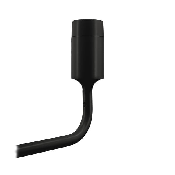 Aplică de perete neagră fără abajur din metal Santé – UMAGE-image-3