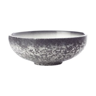 Bol din ceramică Maxwell & Williams Caviar, ø 15,5 cm, alb - negru