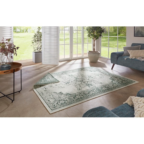 Covor adecvat pentru exterior NORTHRUGS Borbon, 160 x 230 cm, verde-crem-image-1