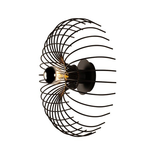 Aplică de perete neagră Opilio – Squid Lighting