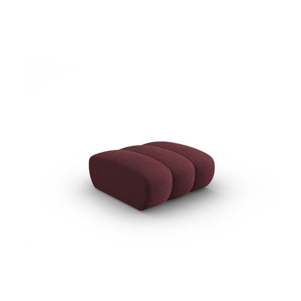 Taburet modular burgundy Lupine – Micadoni Home-image-2