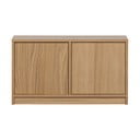 Comodă TV modulară cu aspect de lemn de stejar 77x44 cm Modulair – vtwonen