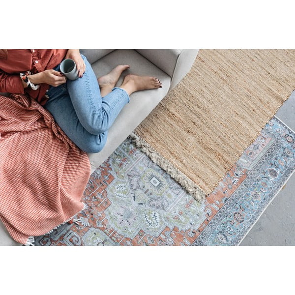 Covor lucrat manual Nattiot Lenny, 110 x 170 cm-image-1