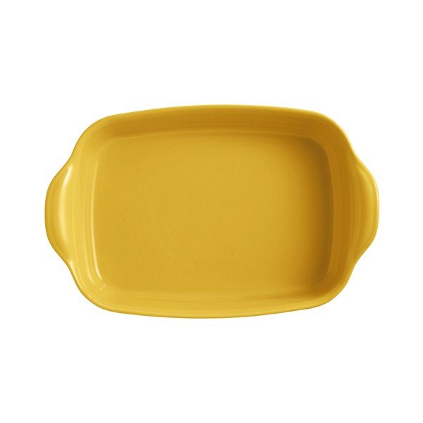 Vas de copt din ceramică Emile Henry Ultime, 36 x 23 cm, galben-image-2