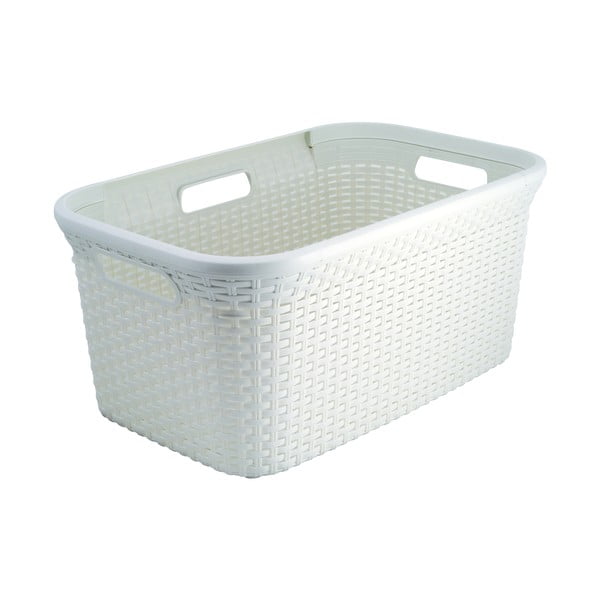 Coș de rufe Curver Style Basket, 45 l, alb