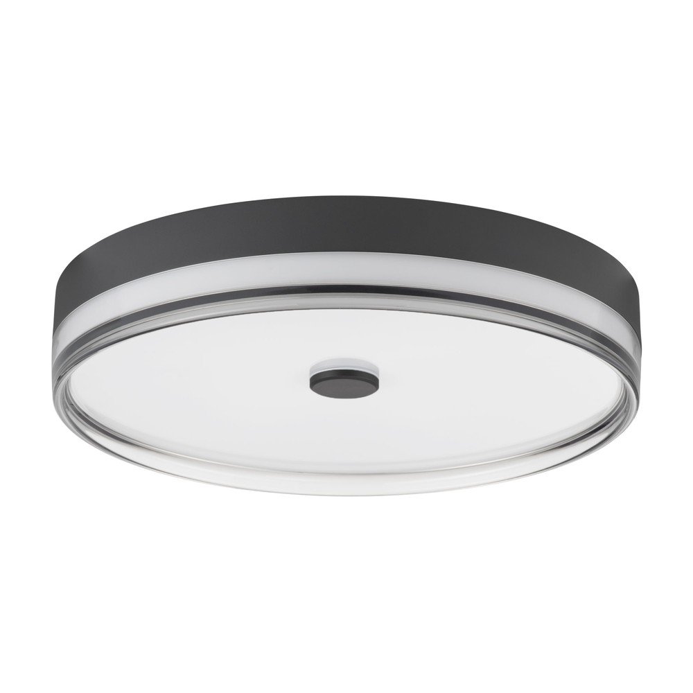 Plafonieră negru-mat LED cu intensitate reglabilă din oțel Helios – Nova Luce