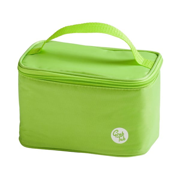 Set husă frigorifică și cutie pentru gustări Premier Housewares Grub Tub, 21 x 13 cm, verde-image-2