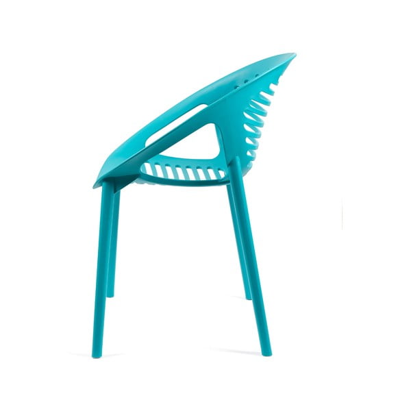 Scaun de grădină turcoaz din plastic Joanna – Bonami Selection-image-2