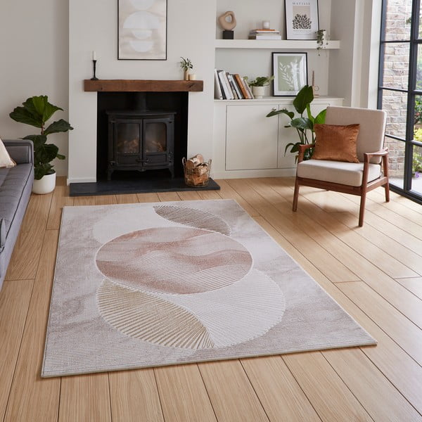 Covor roz/crem 120x170 cm Creation – Think Rugs-image-1