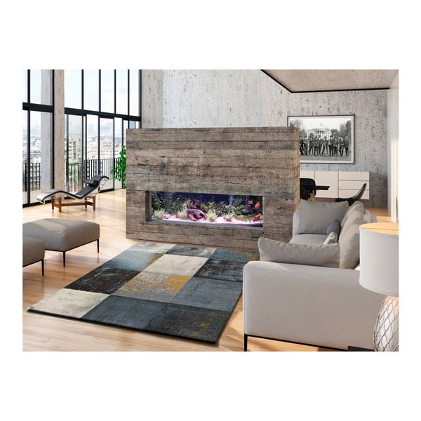 Covor Universal Adra Azulo, 160 x 230 cm, gri închis-image-1