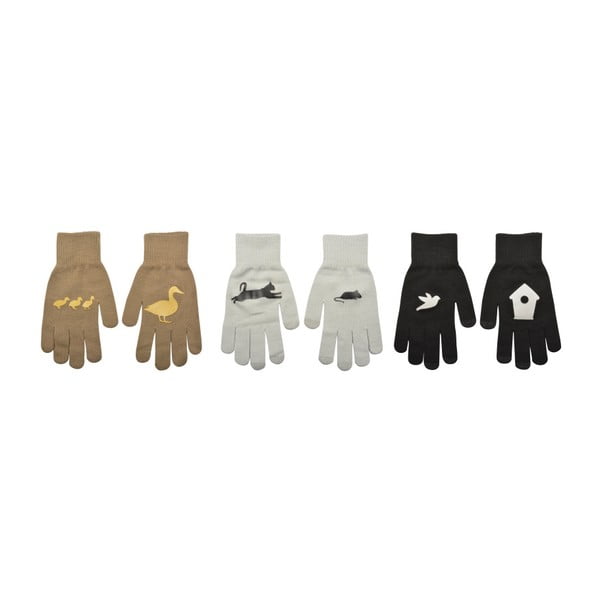 Set 3 perechi de mănuși pentru telefon Esschert Design