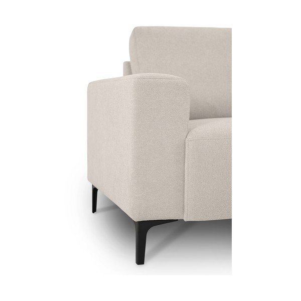 Colțar bej cu tapițerie din chenille (cu colț pe partea dreaptă/în formă de ”L”) Fabian – Scandic-image-4