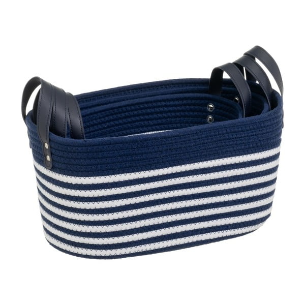 Coșuri de depozitare 3 buc. din material textil 38x22x20 cm – Casa Selección-image-4